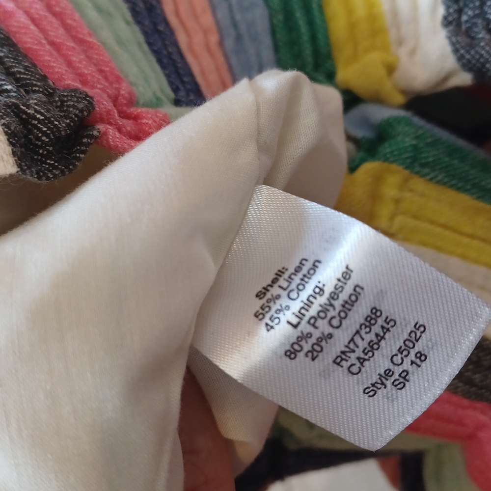 J. CREW Striped Skirt - Picture 7 of 7